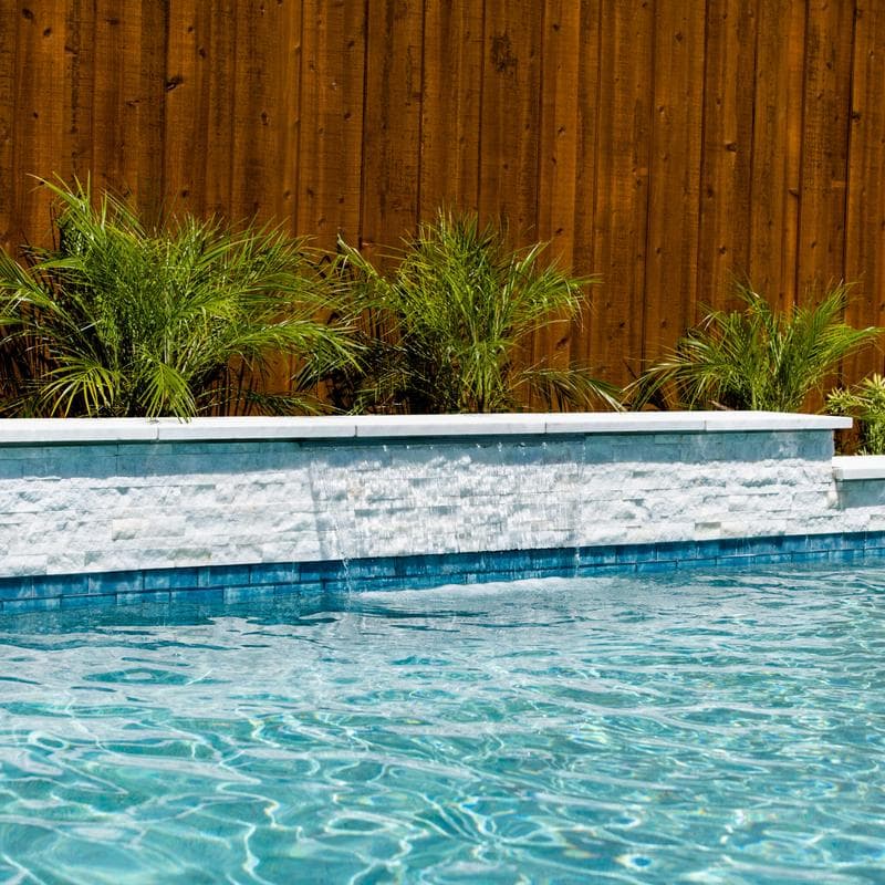 Aquabella Britannia Cathedral 2x6 Glass Mosaic 12"x12" Pool Tile - Image 8