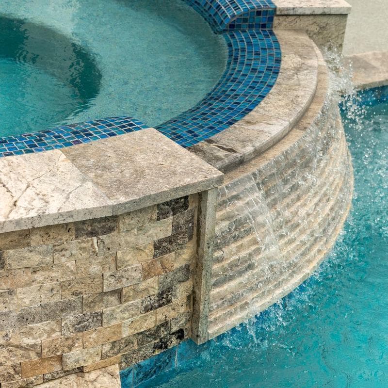 Aquabella Monticello Villanova 6x6 Porcelain Pool Tile - Image 4