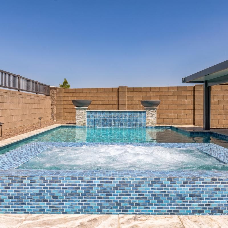 Aquabella Monticello Villanova 6x6 Porcelain Pool Tile - Image 6