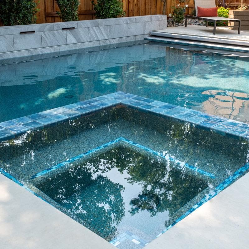 Aquabella Beachfront Santa Monica 6x6 Porcelain Pool Tile - Image 17