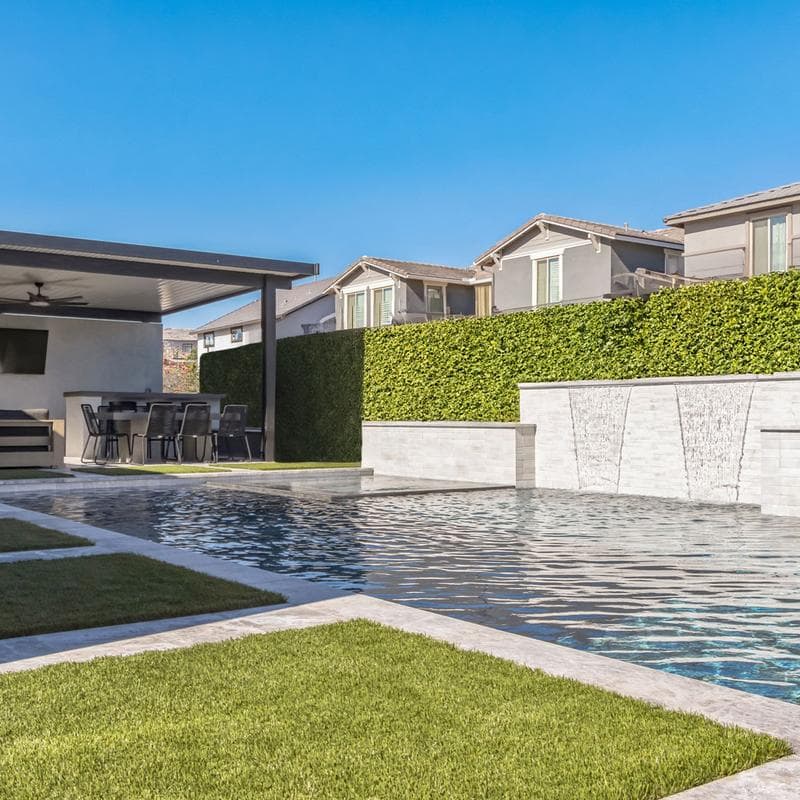 Aquabella Beachfront Crystal Cove 6x6 Porcelain Pool Tile - Image 7