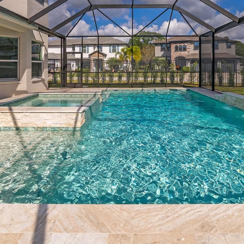 Aquabella Himalaya Katmandu 6x6 Porcelain Pool Tile - Image 3