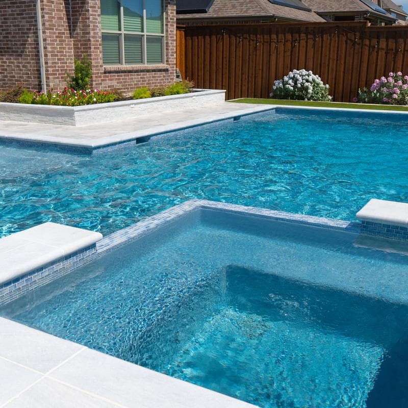 Aquabella Manhattan Union Square 1x2 Glass Mosaic 12"x12" Pool Tile - Image 4