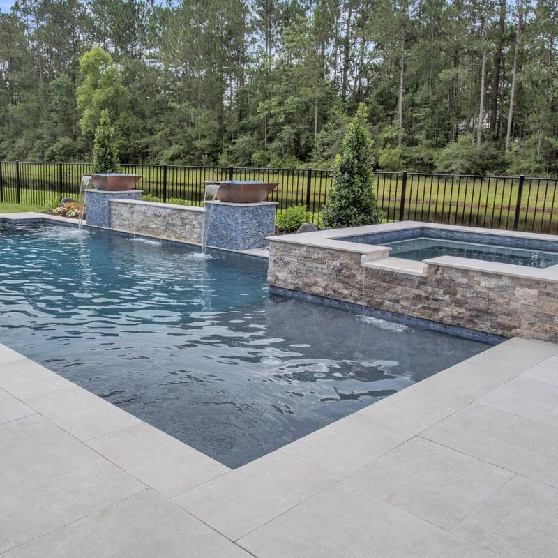 Aquabella Manhattan Grand Central 1x2 Glass Mosaic 12"x12" Pool Tile - Image 3