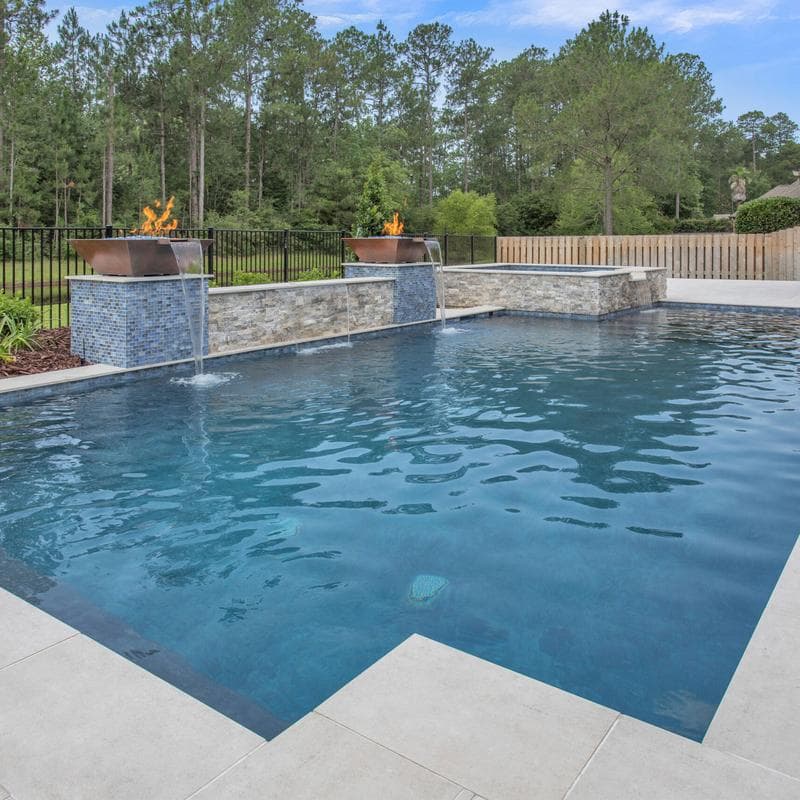 Aquabella Manhattan Grand Central 1x2 Glass Mosaic 12"x12" Pool Tile - Image 4