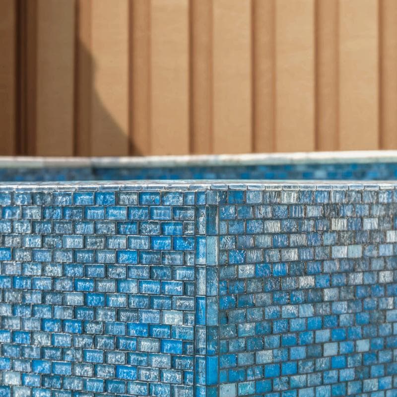 Aquabella Manhattan Grand Central 1x2 Glass Mosaic 12"x12" Pool Tile - Image 8