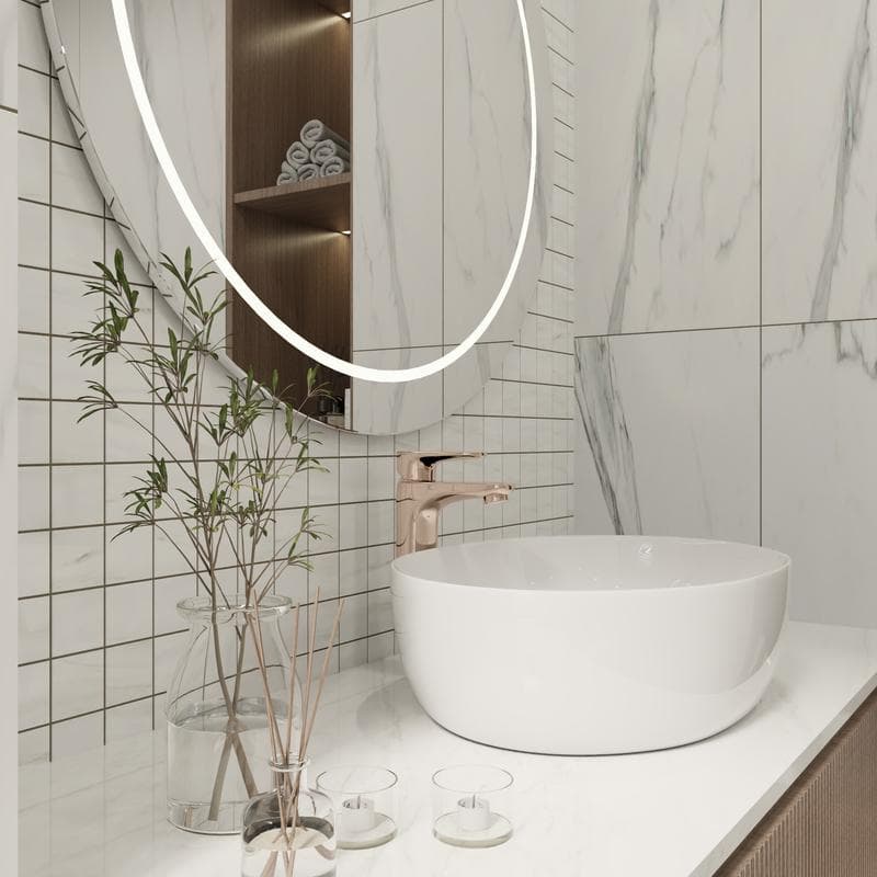 Lassa White Unpolished 12x12 Mosaic - Image 8