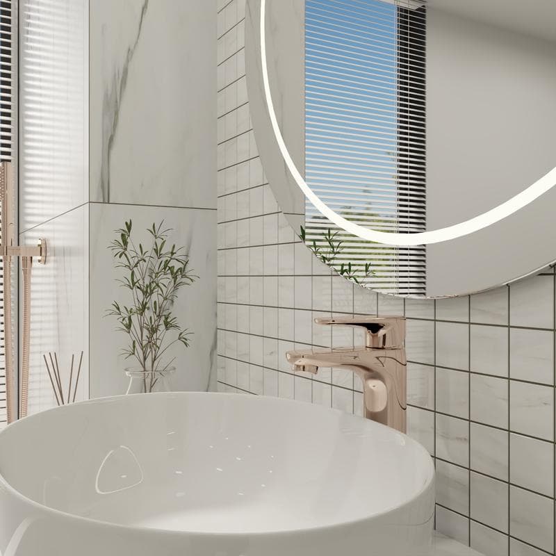 Lassa White Unpolished 12x12 Mosaic - Image 9