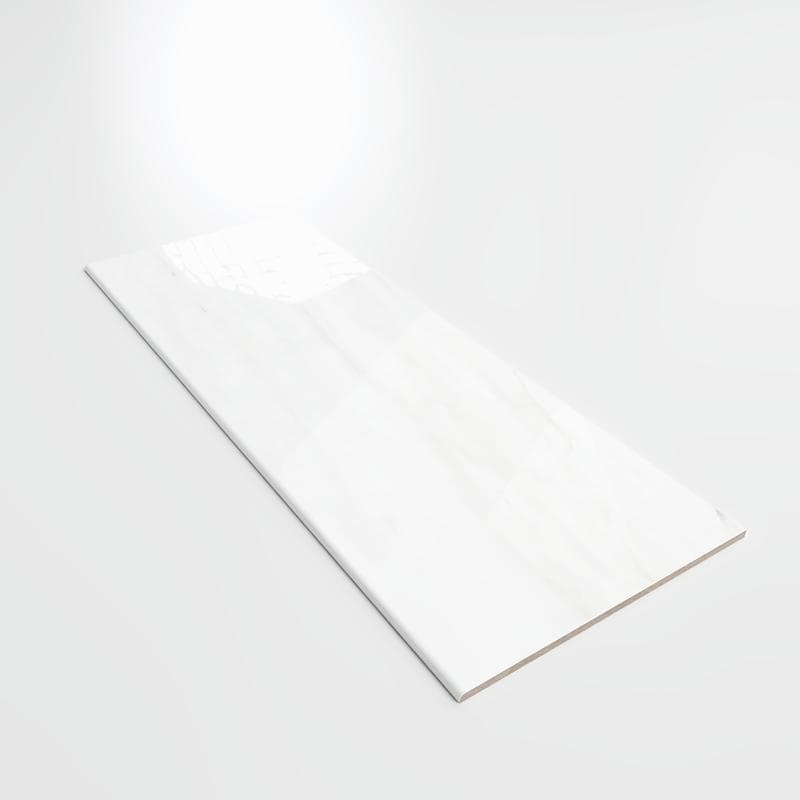 Lassa White 6x18 Bullnose - Image 1