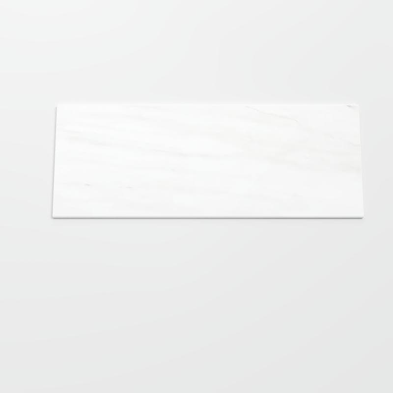 Lassa White 6x18 Bullnose - Image 2