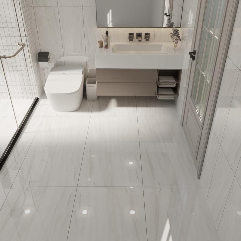 Lassa White Polished 24x48 R - Image 2