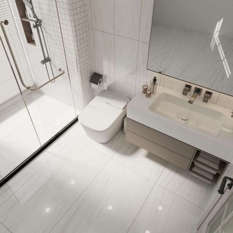 Lassa White Polished 24x48 R - Image 7