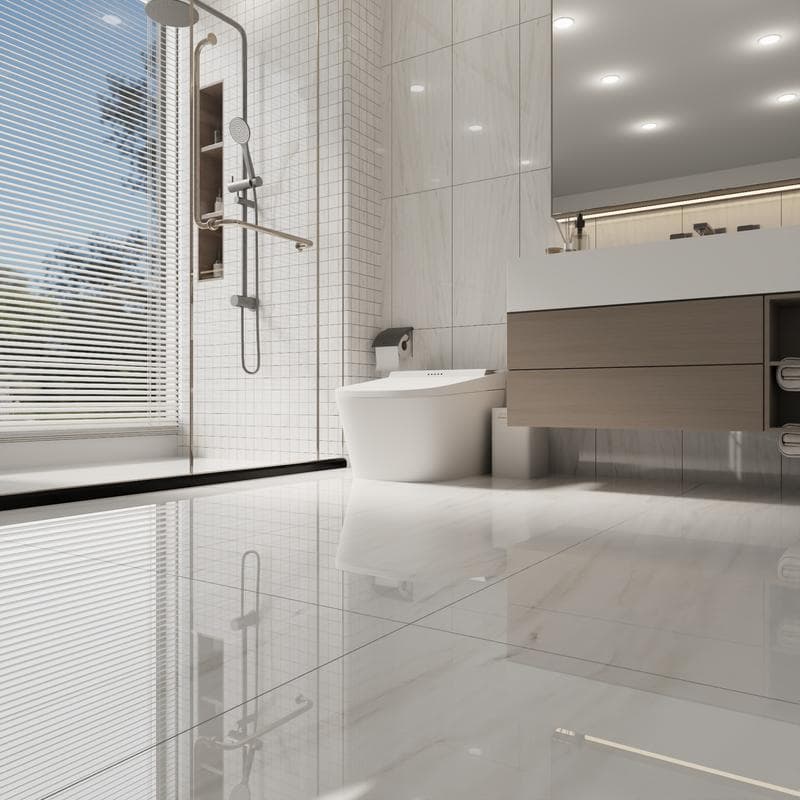 Lassa White Polished 24x48 R - Image 8