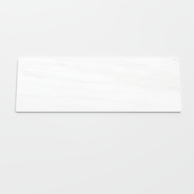 Lassa White 3x12 Bullnose - Image 1