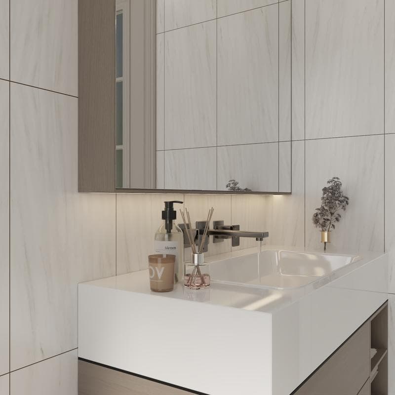 Lassa White Unpolished 12x24 - Image 8