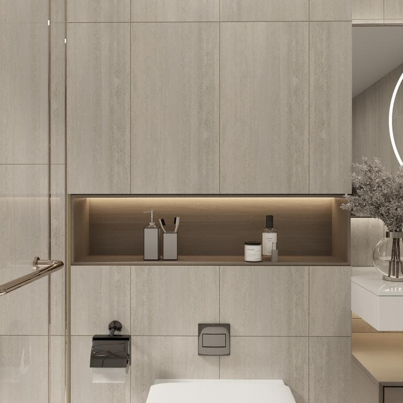 Savoy Travertine Gray 12x24 - Image 9