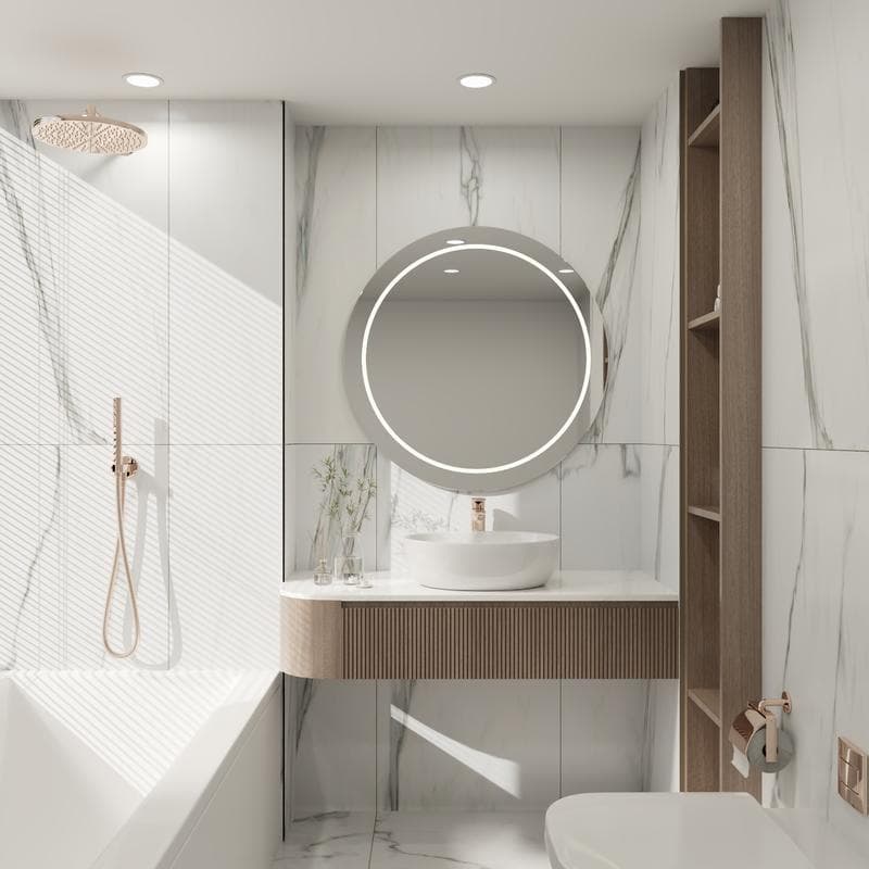 Bianco Venatino Unpolished 24x48 R - Image 2