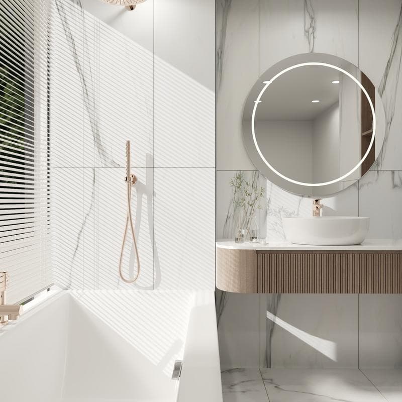 Bianco Venatino Unpolished 24x48 R - Image 9