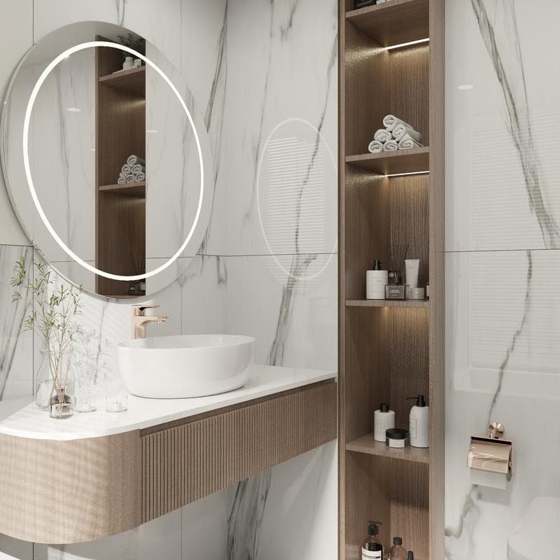 Bianco Venatino Polished 24x48 R - Image 8