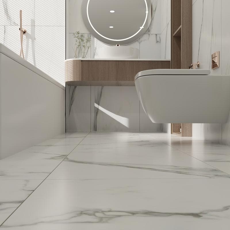 Bianco Venatino Unpolished 24x24 R - Image 8