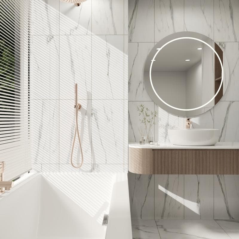 Bianco Venatino Unpolished 12x24 R - Image 9