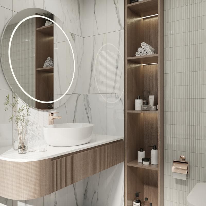 Bianco Venatino Polished 12x24 R - Image 8