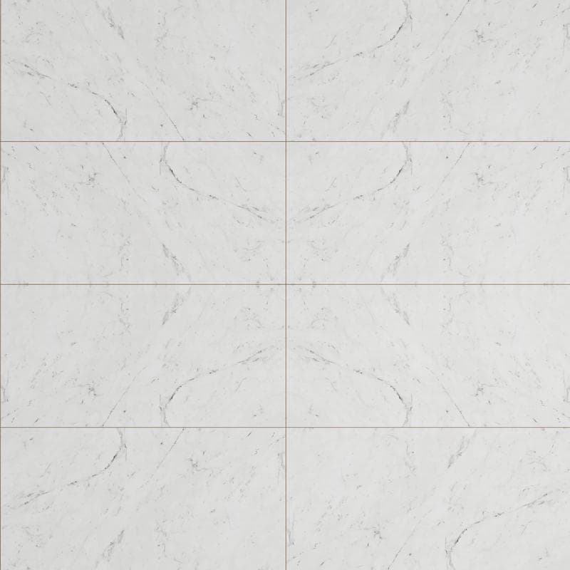 Jewels Mattia White Polished 24x48 R - Image 1