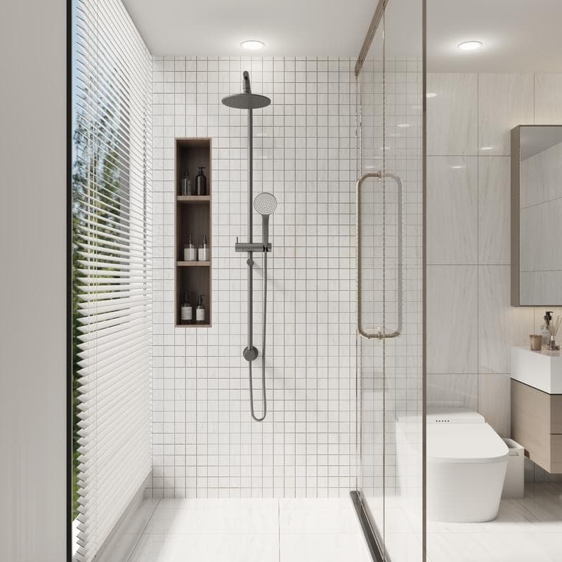 Lassa White Unpolished 13x13 Mosaic - Image 2