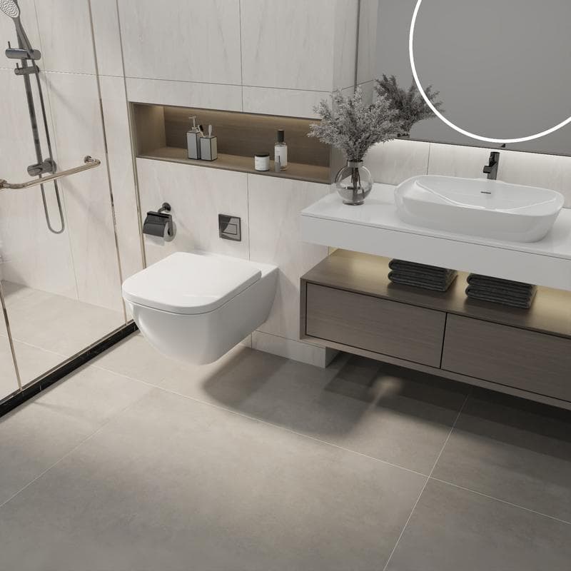 Slabs Concrete Gray 48x48 R ABS - Image 7