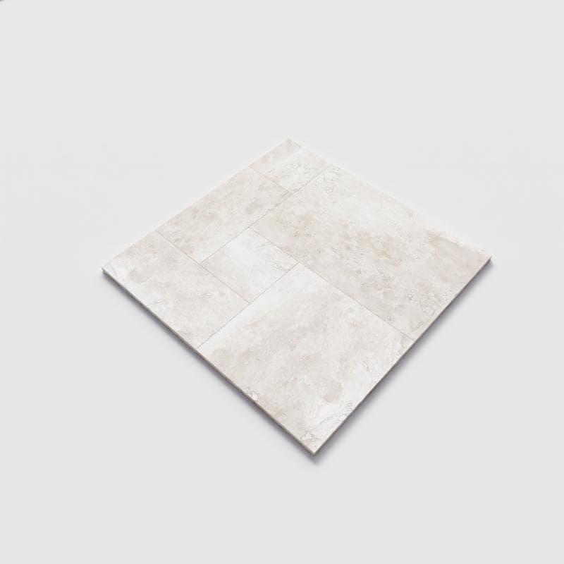 Cordoba Cream (Light/Ivory) Travertine Field Tile French Pattern - Image 2