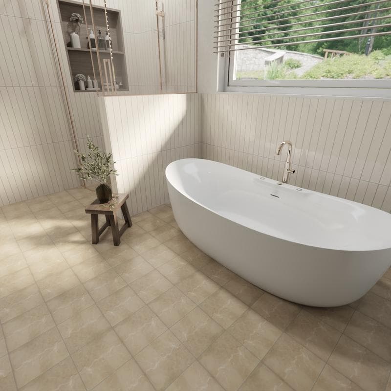 Alba Crema Matte 8x8 - Image 7