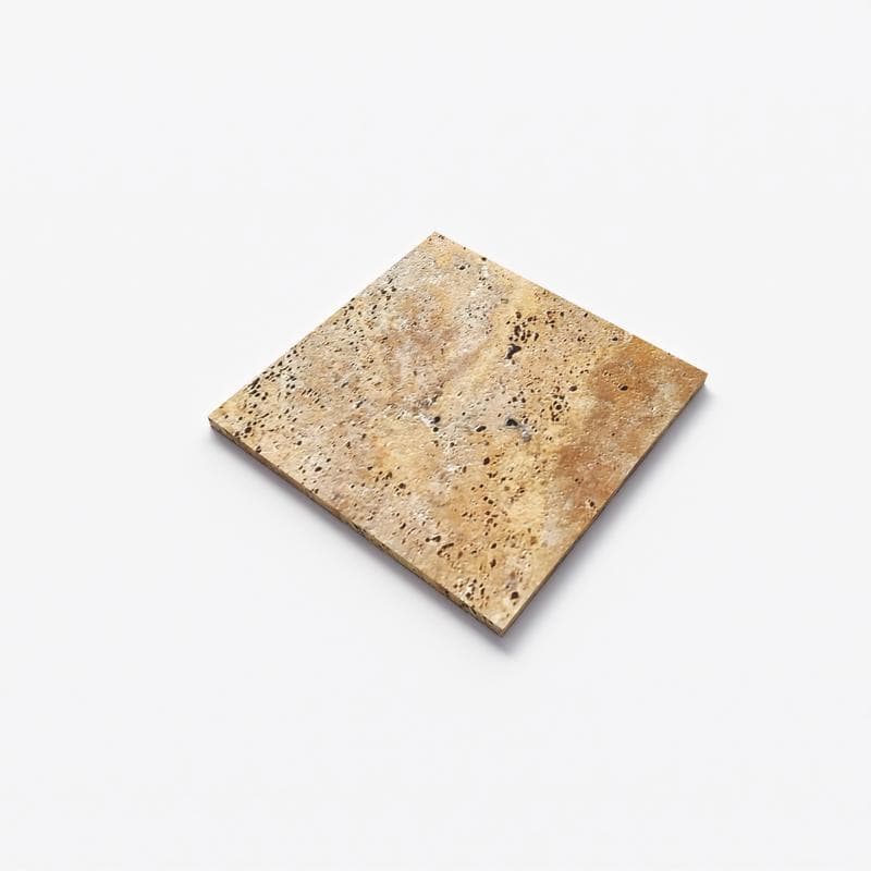 Autumn Leaves (Scabos) Travertine Field Tile 18x18 - Image 2