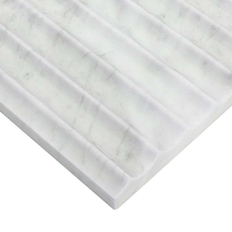 MSI Carrara White Valentino Fluto 12x24 Honed - Image 2