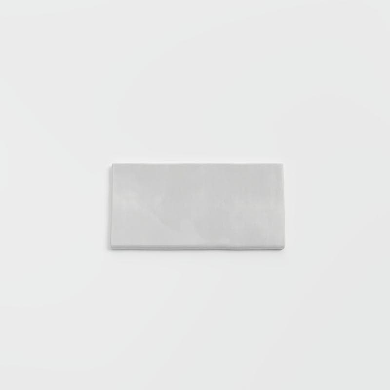 Maiolica Tender Gray 3x6 Single Bullnose - Image 1