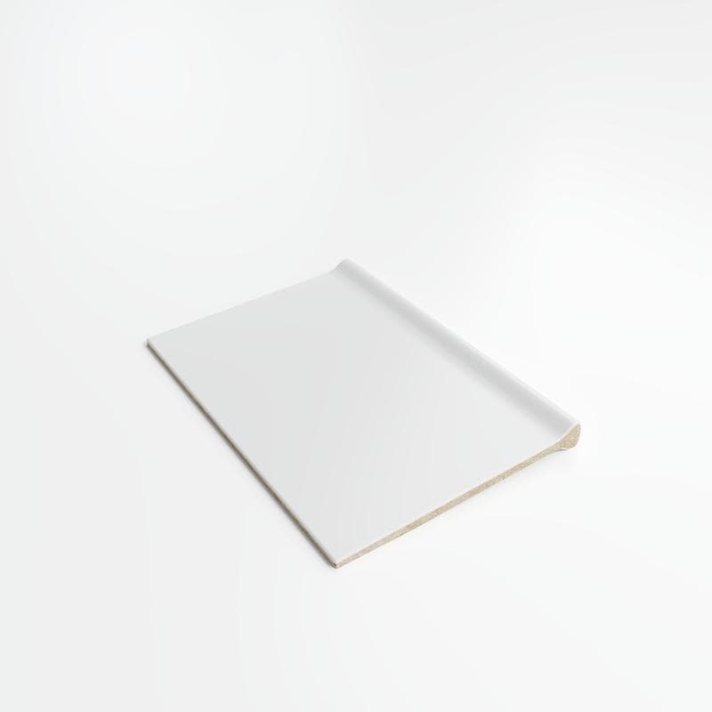 Color Collection Matte Tender Gray 4-1/4 x 6 LC Corner - Image 2