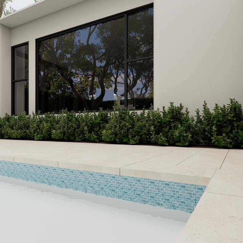 Aquabella Lakes Tahoe 6x6 Porcelain Bullnose Pool Tile - Image 7