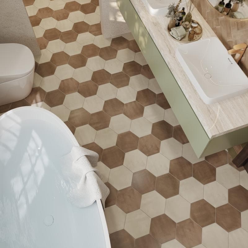 Riad Exa Cacao 9x10 Field Tile - Image 7