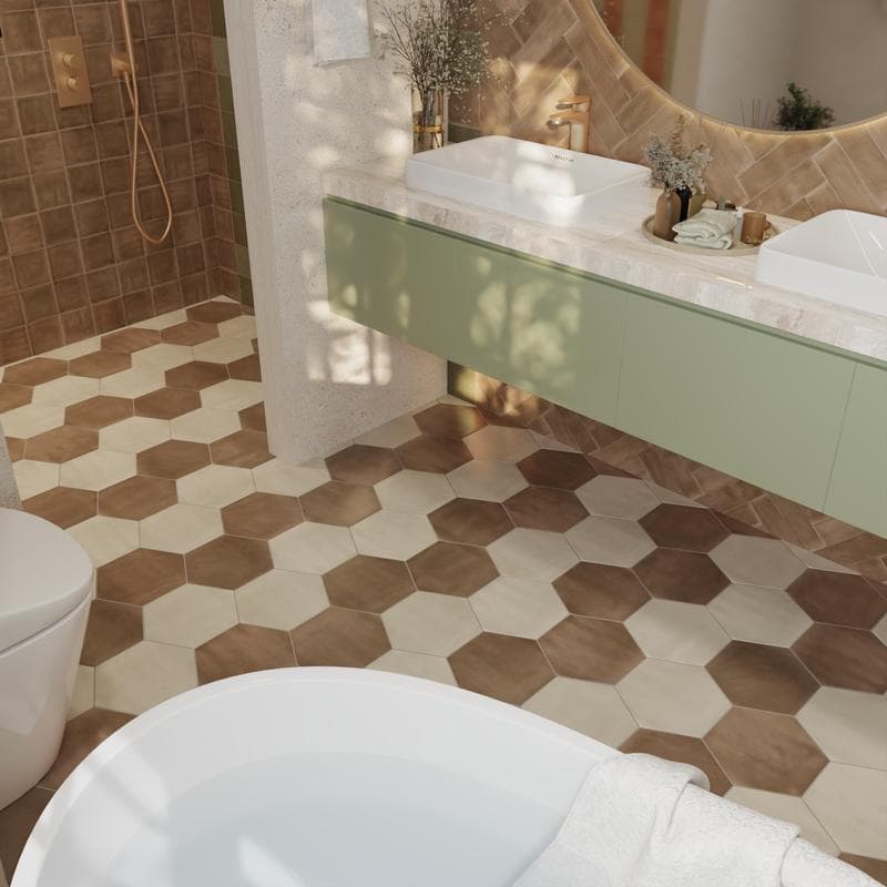 Riad Exa Cacao 9x10 Field Tile - Image 8