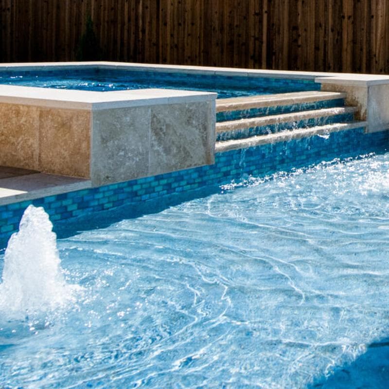 Aquabella Aurora Borealis Marvel 1x2 Glass Mosaic 12"x12" Pool Tile (AB-1211) - Image 7