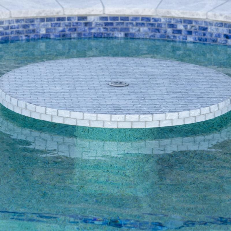 Aquabella Odyssey Athens 1x2 Glass Mosaic 12"x12" Pool Tile (OD-140) - Image 6