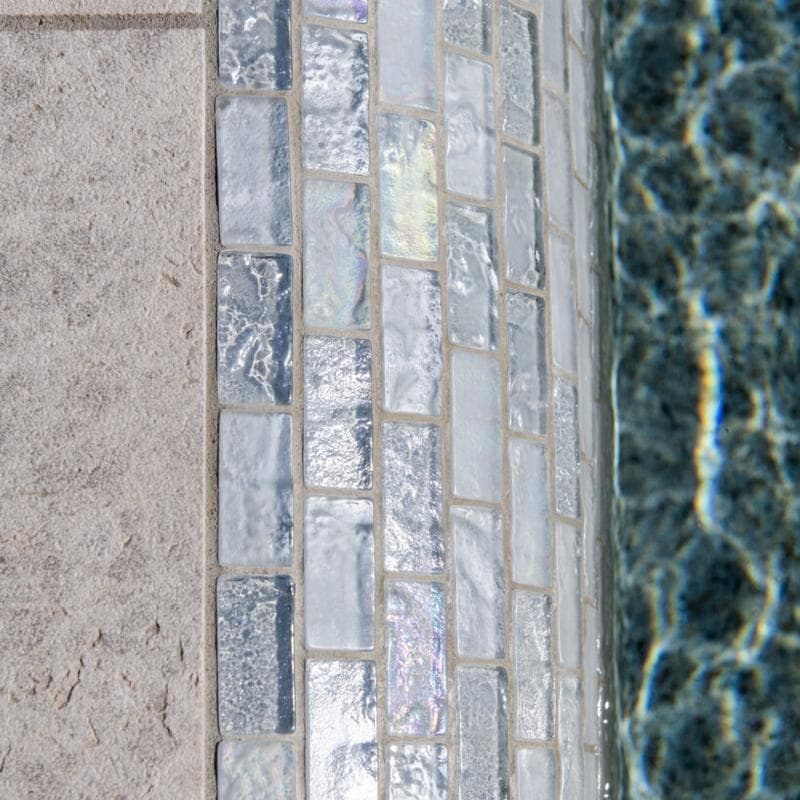 Aquabella Odyssey Athens 1x2 Glass Mosaic 12"x12" Pool Tile (OD-140) - Image 9