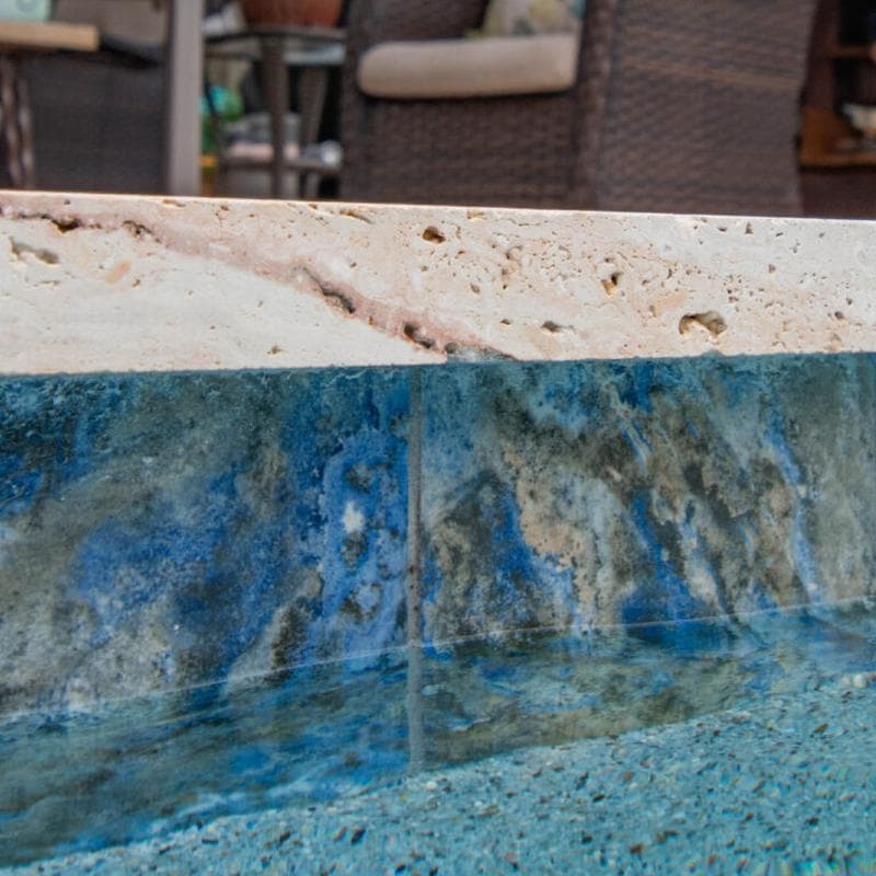 Aquabella Mountains Rockies 1x2 Porcelain Mosaic 12"x12" Pool Tile - Image 20
