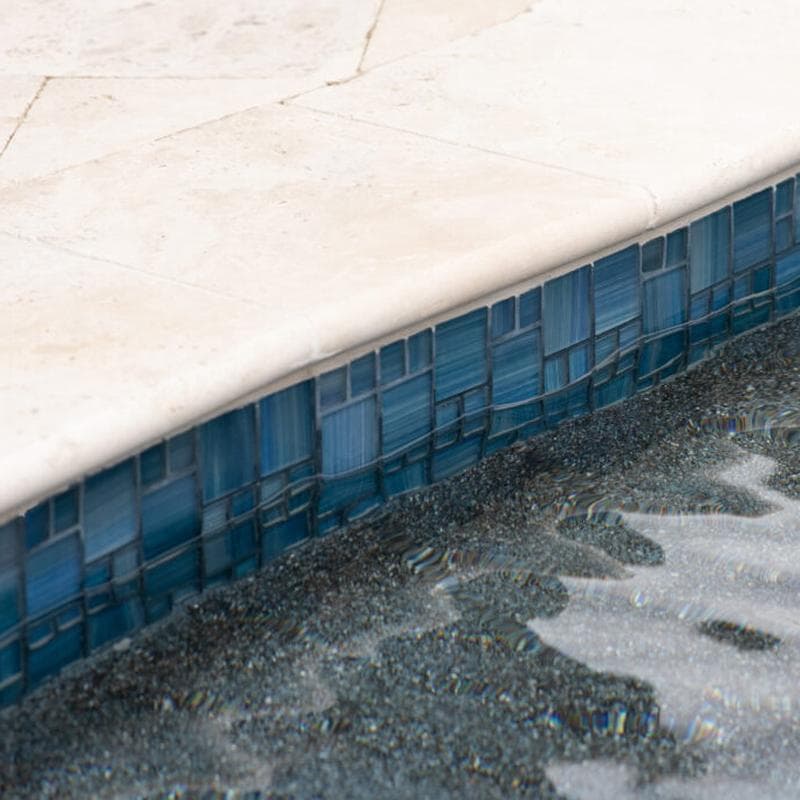 Aquabella Monet Impression Block Random Glass Mosaic 12"x12" Pool Tile (MS-880) - Image 8