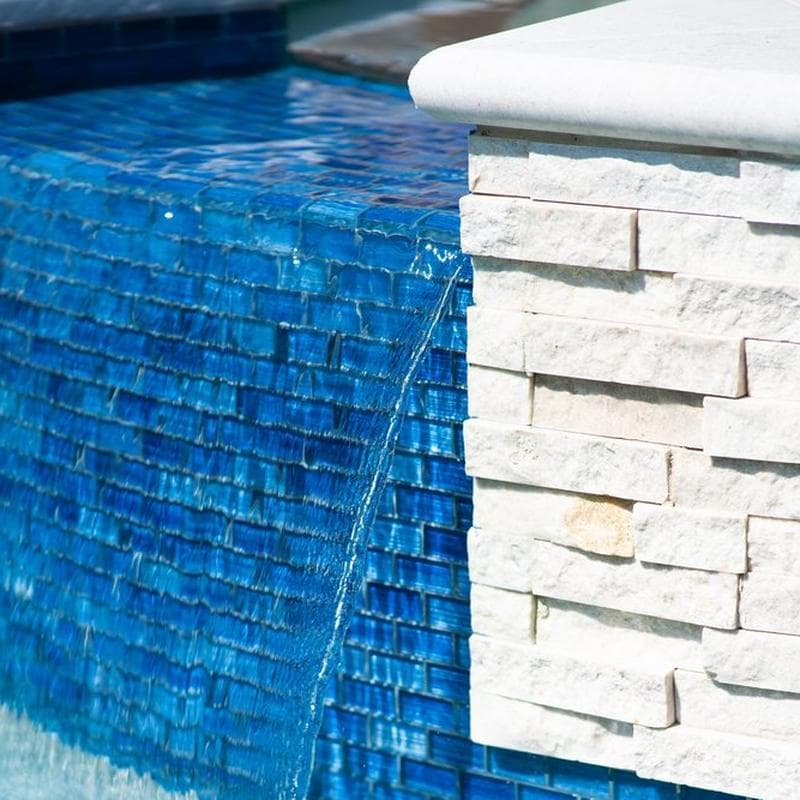 Aquabella Monet Paradise 1x2 Glass Mosaic 12"x12" Pool Tile (MS-1284) - Image 19