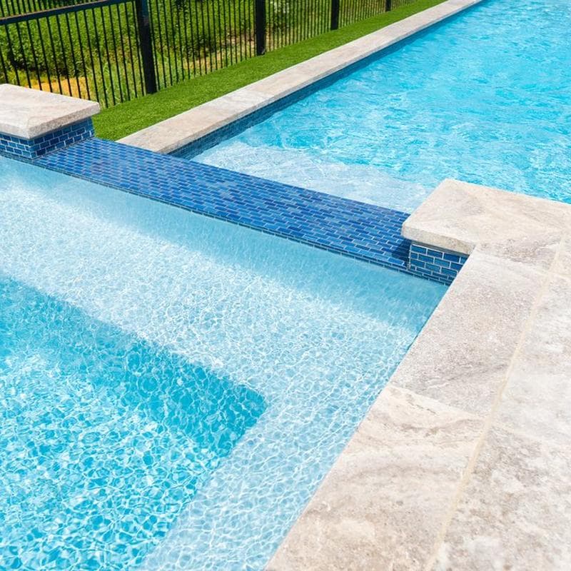 Aquabella Monet Paradise 1x2 Glass Mosaic 12"x12" Pool Tile (MS-1284) - Image 17