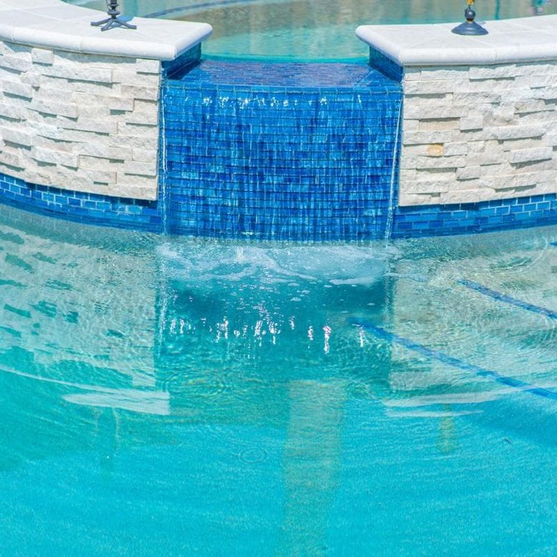 Aquabella Monet Paradise 1x2 Glass Mosaic 12"x12" Pool Tile (MS-1284) - Image 20