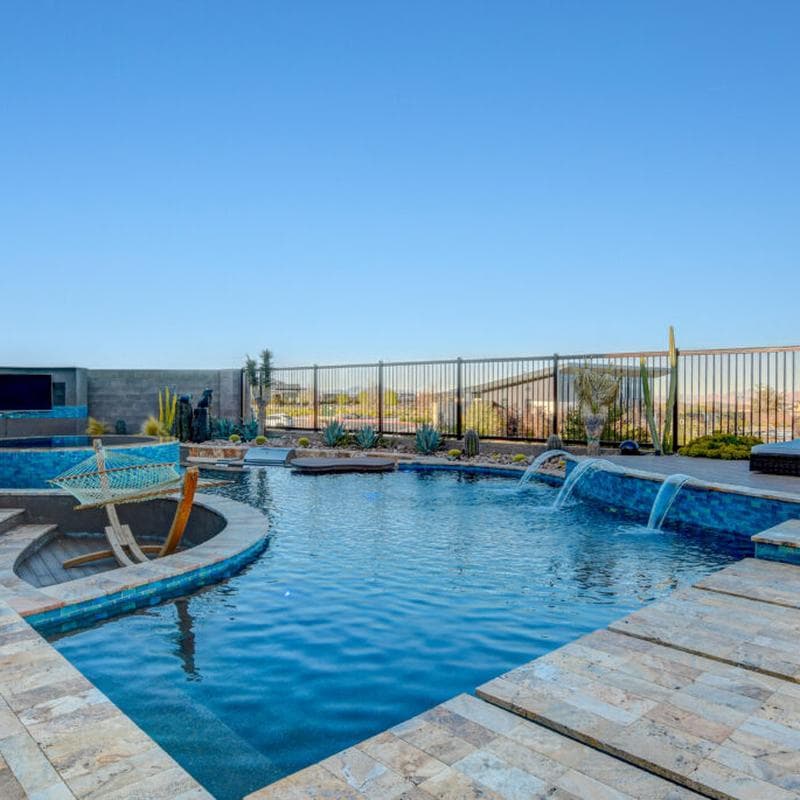 Aquabella Lunar Crescent 2x4 Glass Mosaic 12"x12" Pool Tile - Image 7
