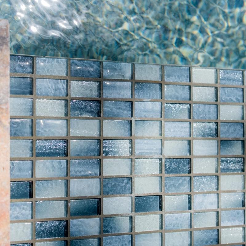 Aquabella London Ashford 1x2 Glass Mosaic 12"x12" Pool Tile (LS-1272) - Image 15