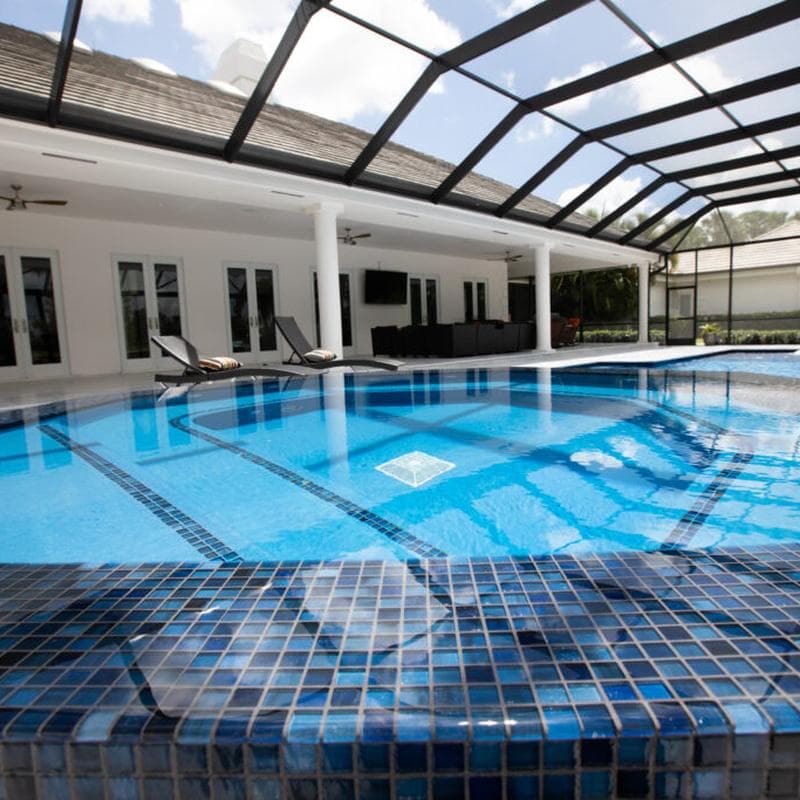 Aquabella London Victoria 1x1 Glass Mosaic 12"x12" Pool Tile (LS-1177) - Image 19
