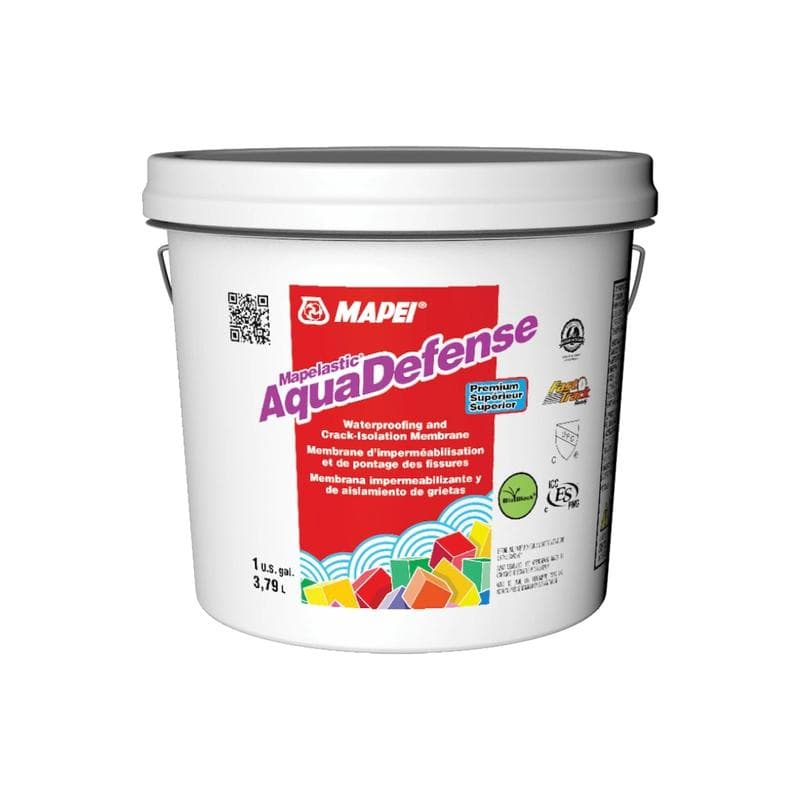 Mapei Mapelastic Aqua Defense Waterproofing Membrane 1 gal - Image 1